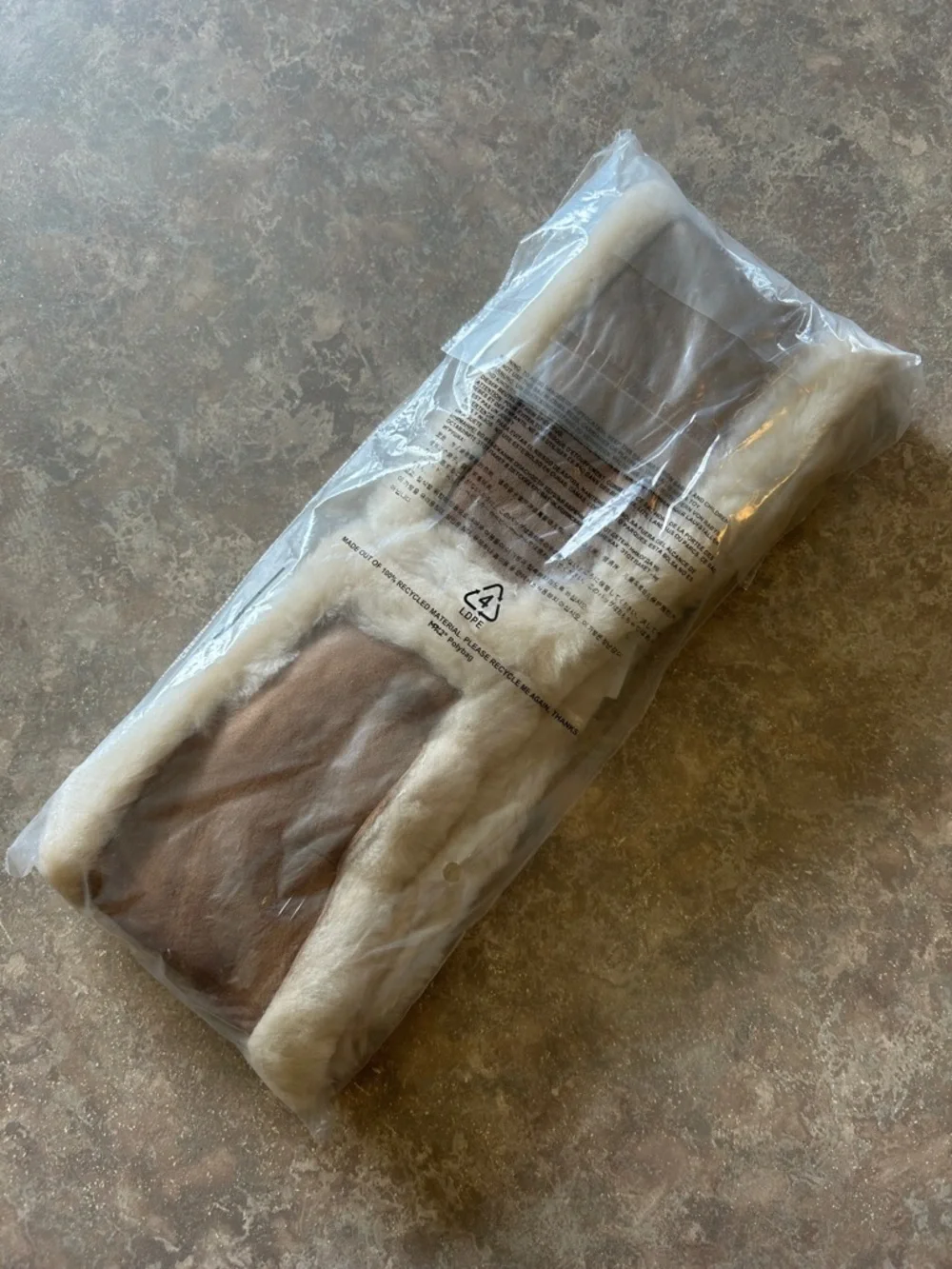 NWT UGG Genuine Shearling Reversible Headband